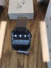Apple Watch Series 10 - 46mm - Titanium Slate - GPS  Cellular - Excellent