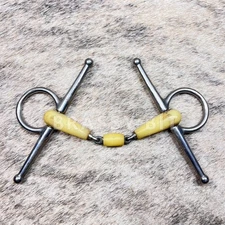 5.25" Happy Mouth Full Cheek Snaffle w/ Lozenge