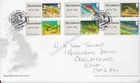GB ROYAL MAIL FDC 2013 POST & GO FRESHWATER LIFE III RIVERS HANDWRITTEN WW 10G