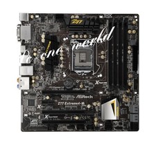 ASRock  Z77 Extreme4-m Motherboard   Z77 LGA 1155 DDR3 DIMM USB3.0 Micro ATX #jd
