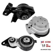 3Pcs A5342 A5431 A5605 Engine Motor  Transmission Mount Compatible with 2007