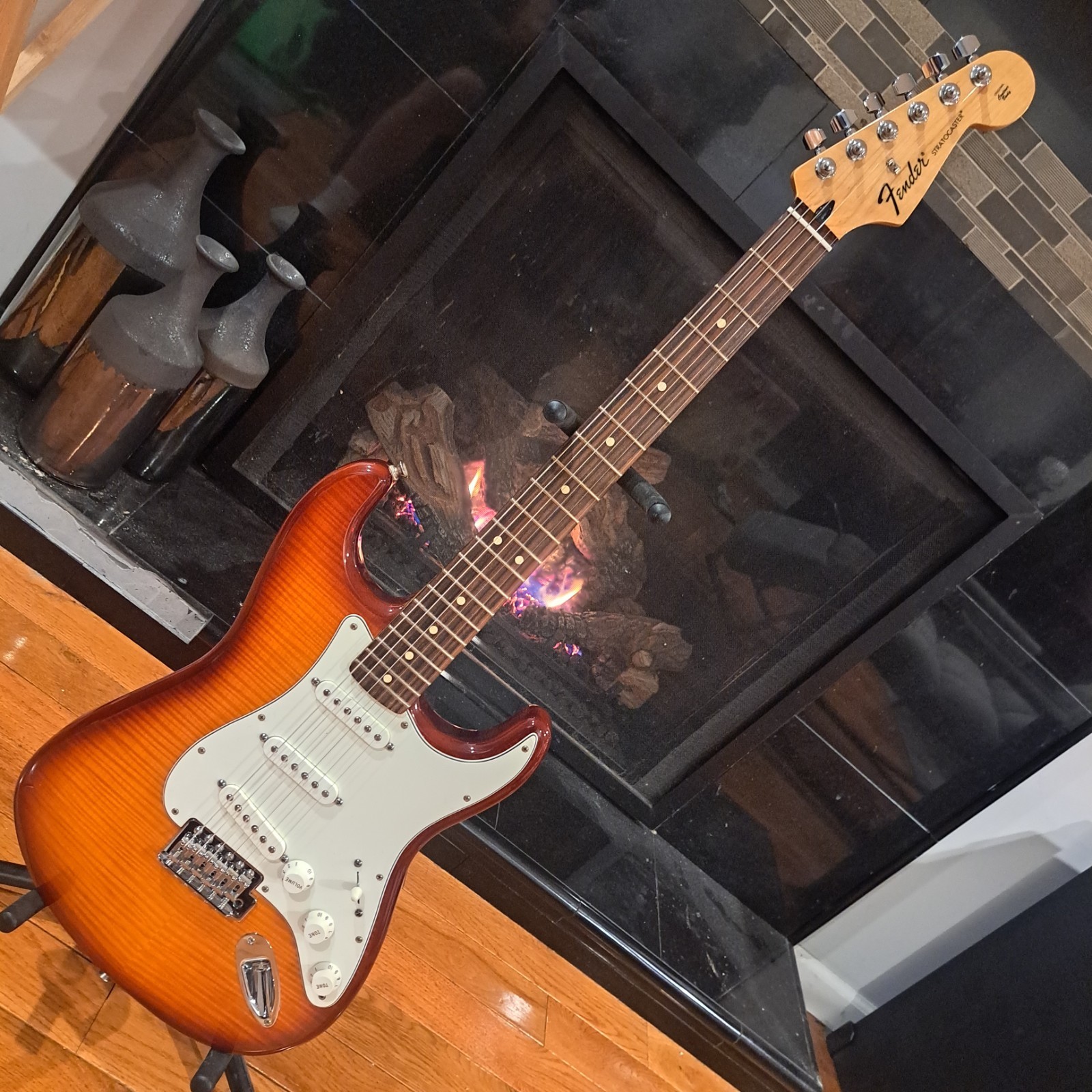 Fender Stratocaster Plus Top (2013) Flame Maple 🔥🎸 Mint Condition