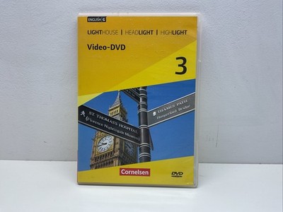 Lighthouse Headlight Highlight 3 English G Video-DVD Guter Zustand