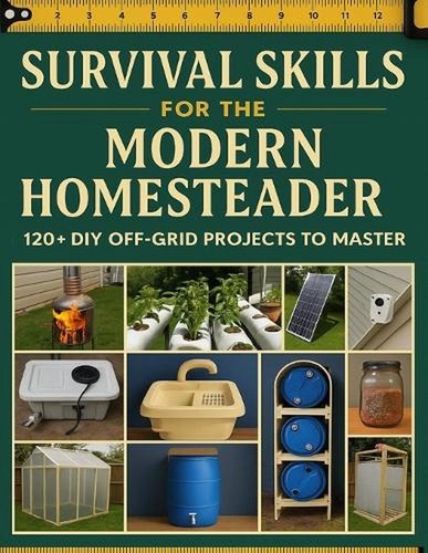Survival Skills für den modernen Homesteader; 120+ DIY Off-Grid Projekte zum Meistern