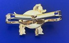 Vintage 2 Gold/Silver Tone Rhinestones French Poodle Dog Butterfly Scarf Clip — photo 7