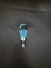 DURATECH Stubby Ratcheting Screwdriver, 12-in-1 Multi-bit Short Screw Drivers