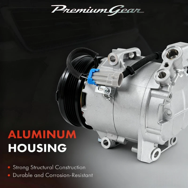 New AC Compressor For Mercedes Benz Sprinter 2t 2000-2006 B901 B902 2.1L - image 2 of 4