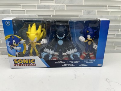 Sonic The Hedgehog 3 Pack Werehog Super Sonic Movie - Jakks Pacific
