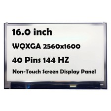 16" for LG Gram 15Z90N 2560x1600 40PINS 144HZ LCD Non-Touch Screen Display Panel