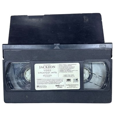 Vintage Michael Jackson Video Greatest Hits - HIStory VHS tape