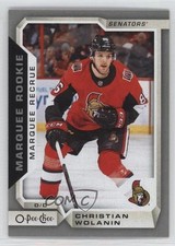 2018-19 O-Pee-Chee Marquee Rookies Silver Christian Wolanin #524 2l0
