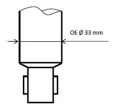 Hinterachse KYB 5530015 Stoßdämpfer für AUDI,SEAT,SKODA,VW