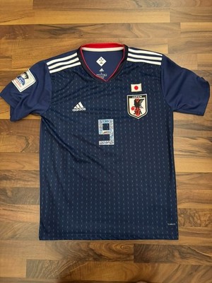 Adidas Japan Captain Tsubasa Hyuga World Cup Russia 2018 Jersey   Size L   Rare