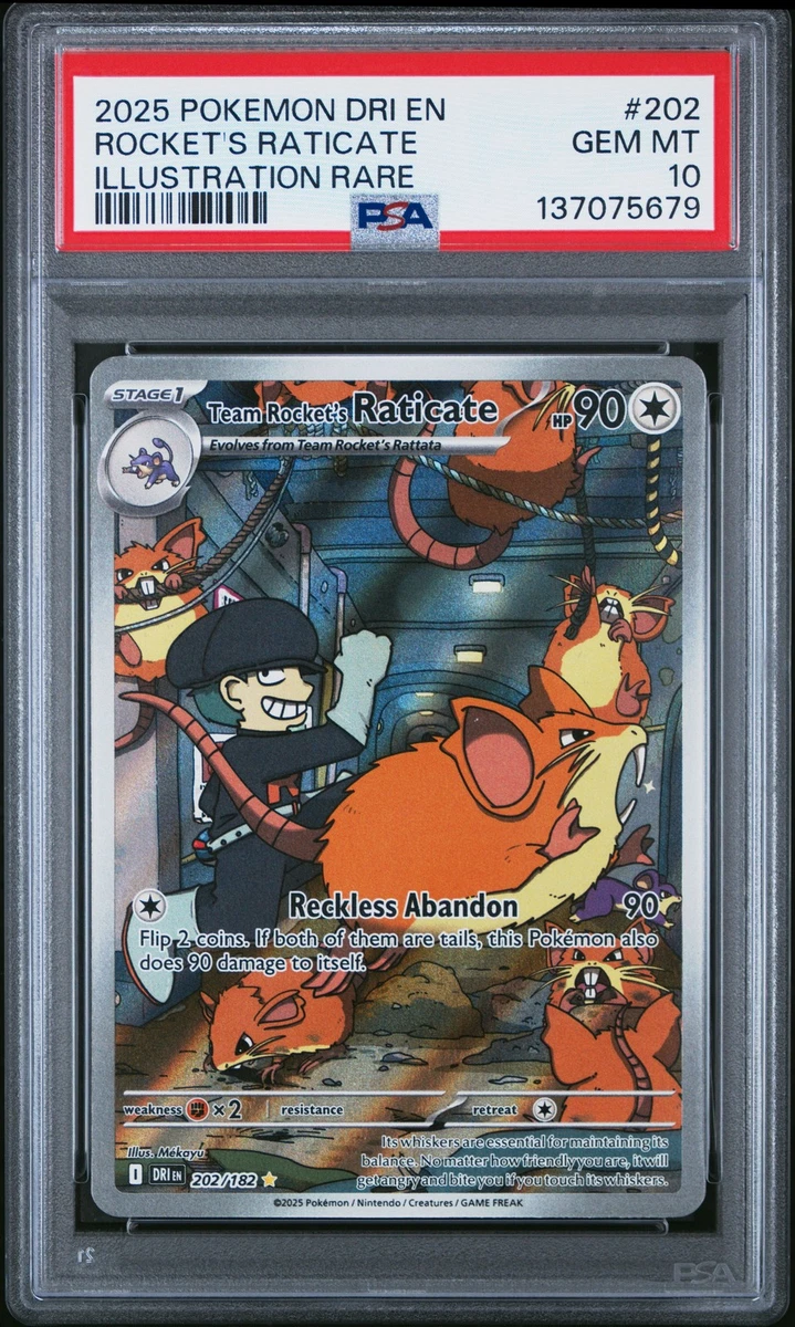 Team Rocket's Raticate Pokémon TCG Cards for sale | eBay