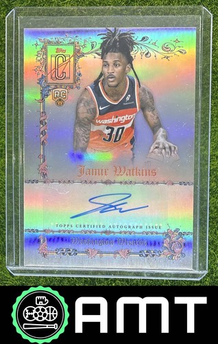 2025 Topps Signature Jamir Watkins Base (RAW)