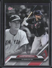 2024 Topps Now Lou Gehrig Day PR 2746 #LGD-27 Christian Walker - Arizona - MINT
