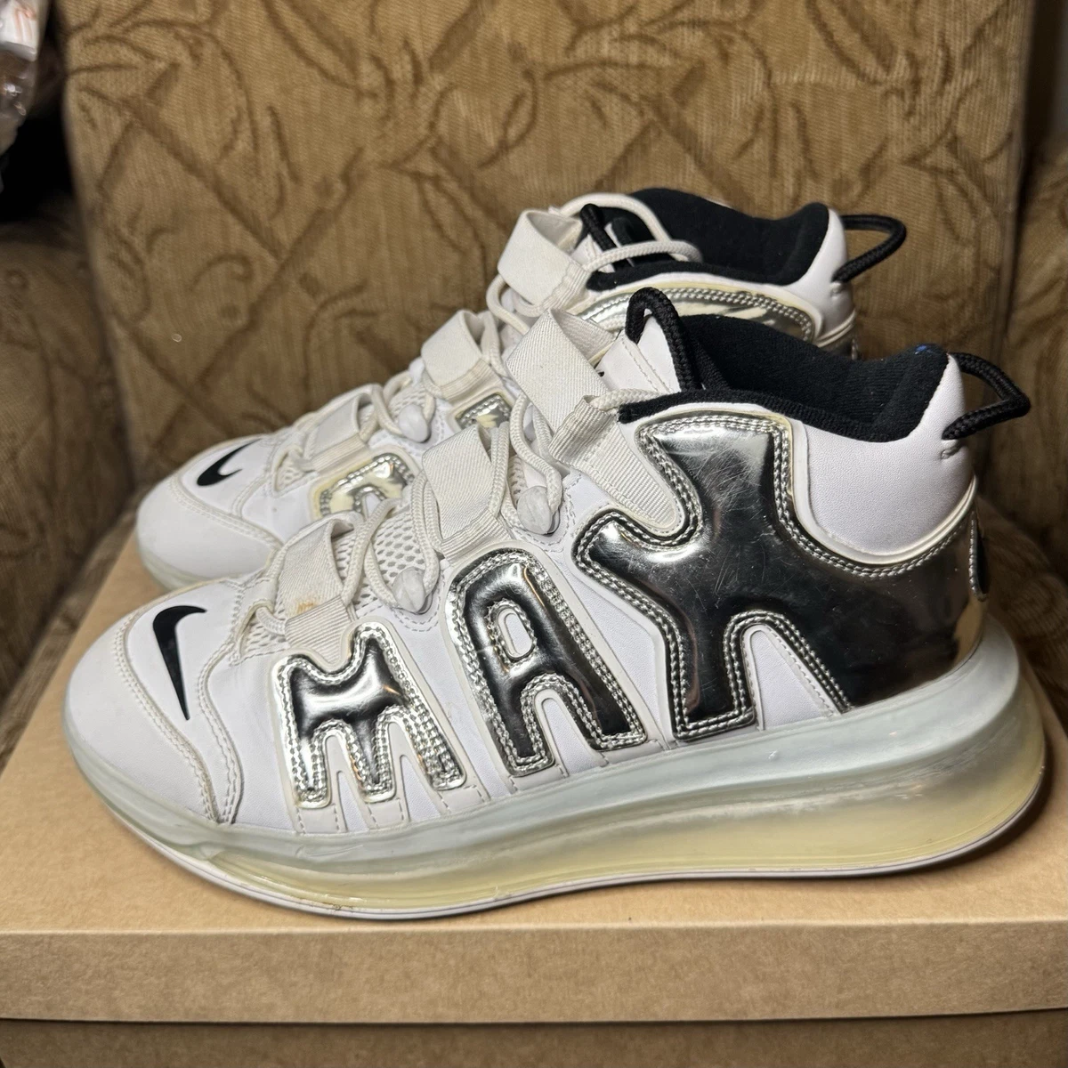 Preços baixos em Nike Air More Uptempo 720 QS Chrome | eBay