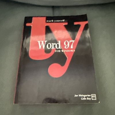 Teach Yourself Word 97 by Jan Weingarten (1996, Trade Paperback)