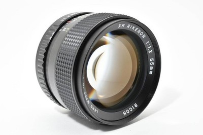 【超美品】リコー XR RIKENON 55mm F1.2 レンズ #335 Ricoh XR Rikenon 55mm F1.2 Lens #335 | eBay