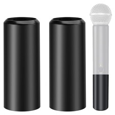 Replacement Battery Cover 2-Pack for Shure BLX2/SM58 Beta58 PG58 Wireless Mic