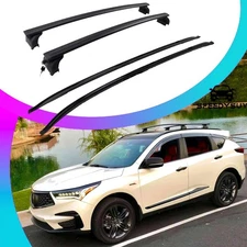 4P Side Rails Cross Bars Fit For Acura RDX 2019-2026 Roof Rack Rails Cargo