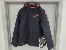 KLIM WOMENS ALLURE JACKET COAT - Black / Fiery Coral - MEDIUM or XL - NEW