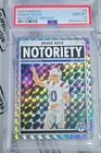 2025 Panini Mosaic - Notoriety Drake Maye #3 Mosaic Prizm