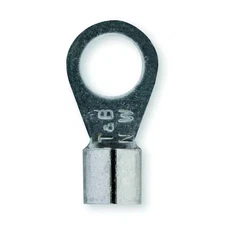 Sta-Kon Nw10-8 Ring Terminal, #8 Stud Size, 10 Awg, 600 V, Bare Insulated,