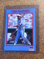 1990 Starline Long John Silver Baseball # 39 Tim Raines