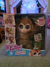 FurReal Peanut the Playful Monkey interactive plush toy New With**Damaged...