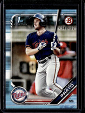 2019 Bowman Draft Anthony Prato Sky Blue /499 1st