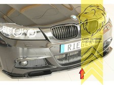 Rieger Frontspoiler Spoilerlippe Spoiler für BMW E90 E91 Limo Touring LCI für M-