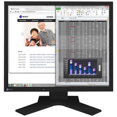 Eizo 48.3cm (19'')  S1934H-BK  5:4 DVI+DP LED IPS bla