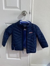 Vineyard Vines Winter Jacket Girls Size 4t Color Blue