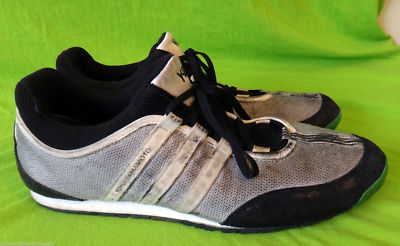 y3 yohji yamamoto ADIDAS sneaker grey black 11 green distressed