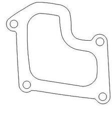 Suzuki RM80 11233-02B41 Cylinder Cover No.1 Gasket