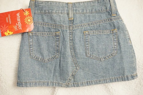 GIRLS WRANGLER JEANS, SHORTS or SKIRT ASSORTED SIZE'S "INDIGO BLUE" NEW w/TAGS - Picture 10 of 33