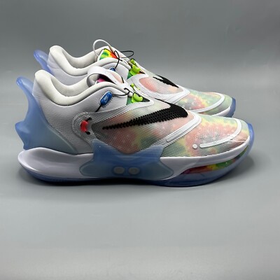 Nike Adapt BB 2.0 Tie Dye Size 12.5 US Charger White | eBay