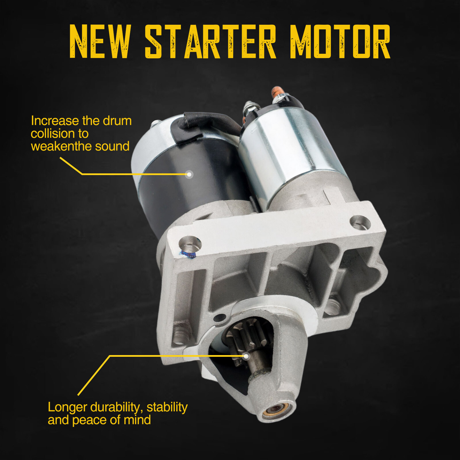 NEW STARTER For Jeep Wrangler 19951998 Jeep TJ 19971998 Dodge Dakota