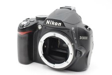 Nikon D3000 10.2MP Digital SLR Black Camera Body From Japan Used Nikon D3000