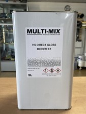 2K HS DIRECT GLOSS BINDER 5L - MULTI MIX - FAST DISPATCH!