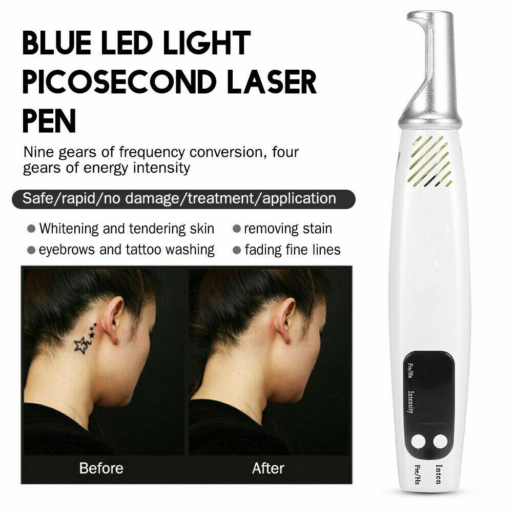 Picosecond Skin Laser Beauty Machine Tattoo/Spot Removal Pigment Pen Portable