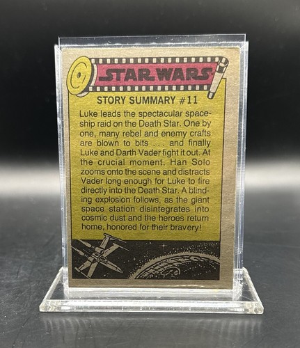 ¡See-Threepio está herido! 1977 Topps Star Wars #23 Jedi Luke Ben Obi-Wan Kenobi - Imagen 2 de 2