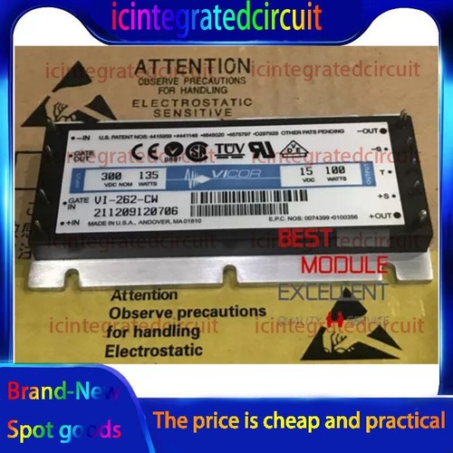1-piece VICOR VI-262-CW power module, brand new with 100% quality assurance