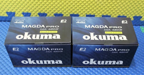 Okuma Magda Pro Line Counter Trolling Reel With Auto Trip MA 45DX 2-Pk