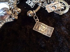 Welcome back to ONEderland - 100 Dollar Bill Charm for WW weight loss key ring