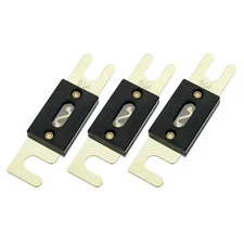BOJACK 60A 32VDC ANL Blade Fuse for Car Audio Video System Pack of 3