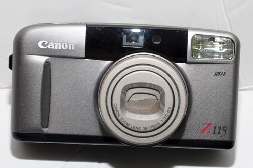 Canon Sure Shot Z115 Panorama Caption 35mm Point & Shoot Film Camera Film Tested
