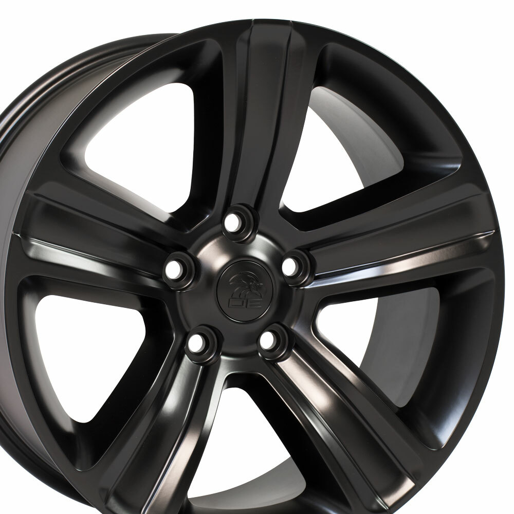 20x9 Wheel Fits RAM 2017-2018 Night Edition Satin Blk 2453 Rim W1X