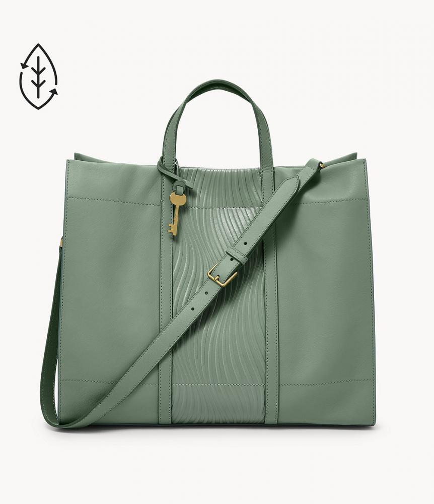 Bolso de Mujer FOSSIL CARMEN ZB1667343 Cuero Verde